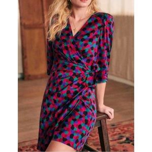 [Sezane] Doha Dress in Printed Mosaic